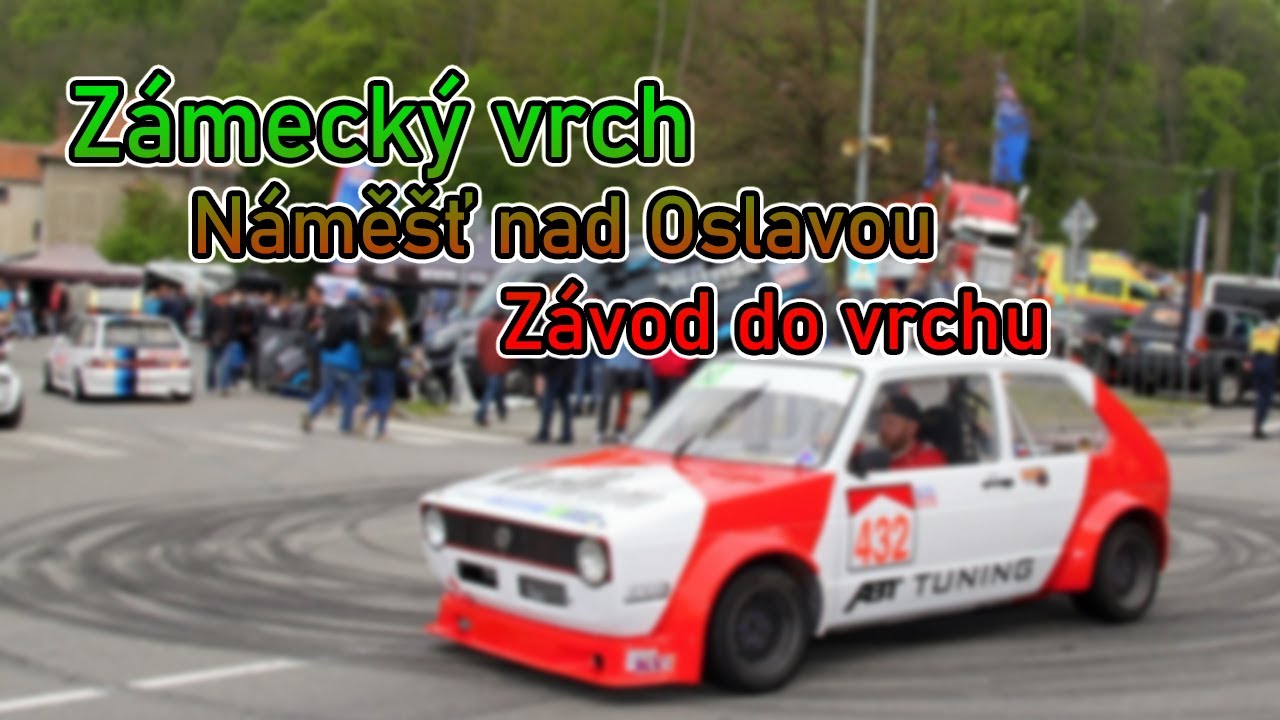 Z&aacute;meck&yacute; vrch N&aacute;mě&scaron;ť nad Oslavou 2022 - Z&aacute;vod do vrchu (sestřih + nehoda)