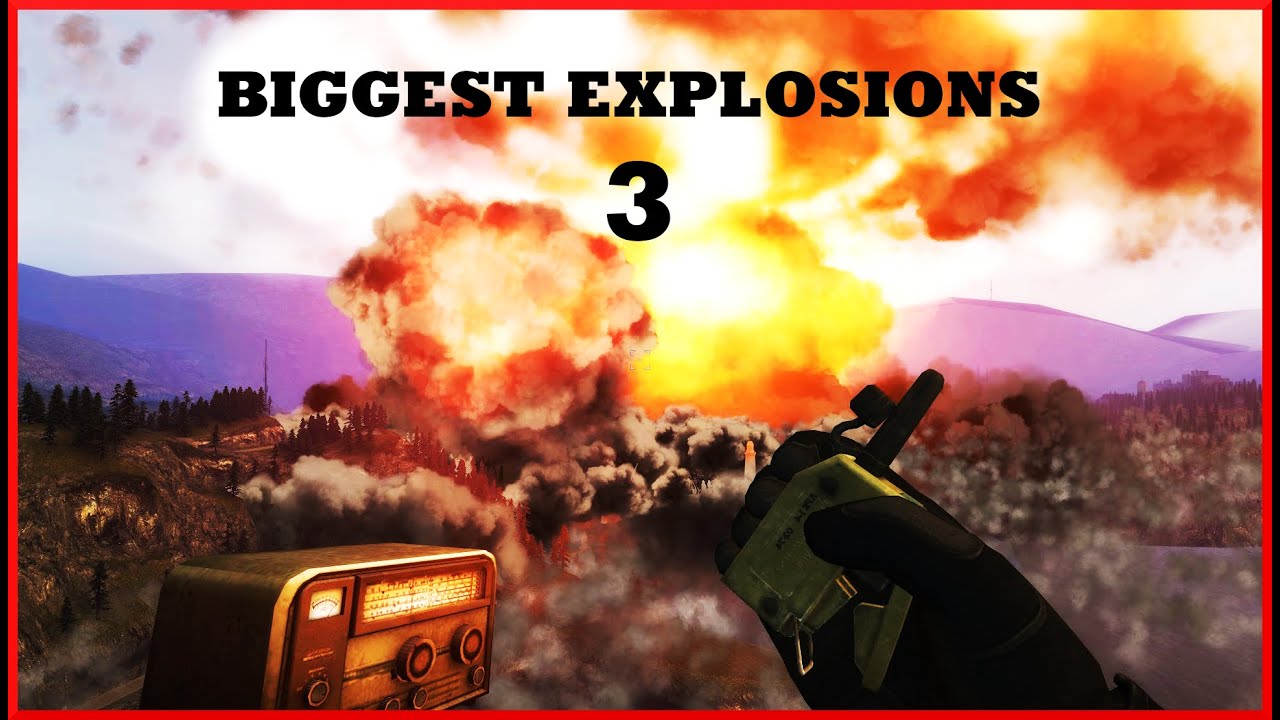 BIGGEST EXPLOSIONS PART 3 | Garry's Mod