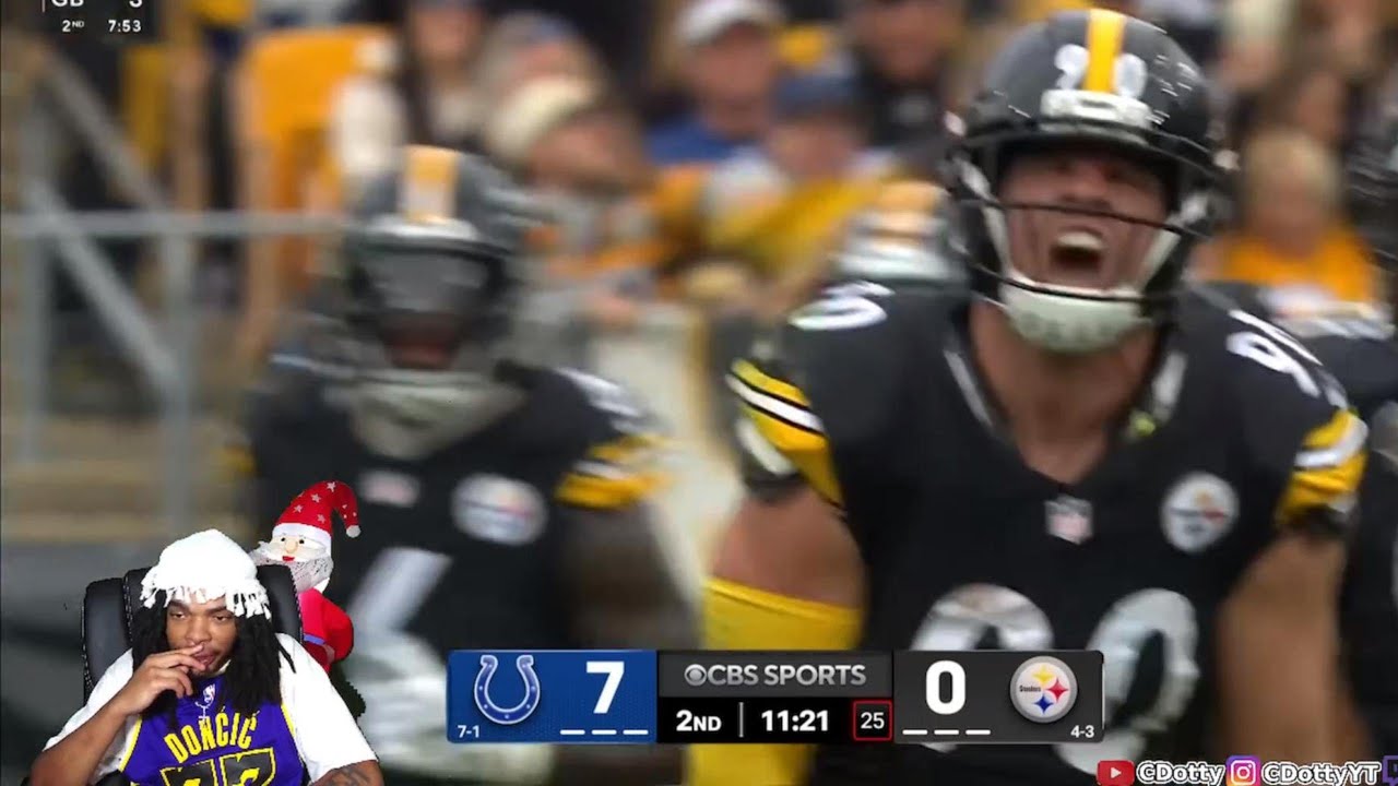 DLINE IS CRAZY!! Steelers vs Colts NFL Week 9 Highlights (reaction)