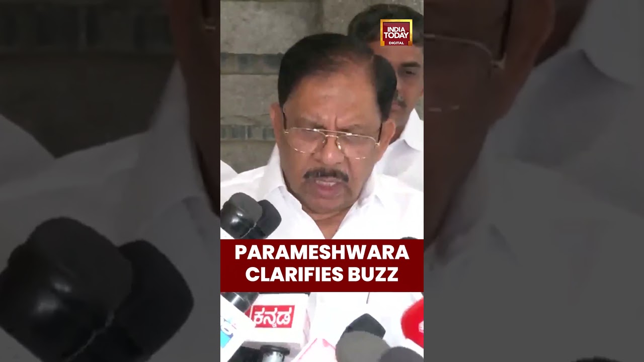 Karnataka HM Parameshwara on CM Change Buzz: &ldquo;No Political Talks; High Command Will Decide&rdquo;