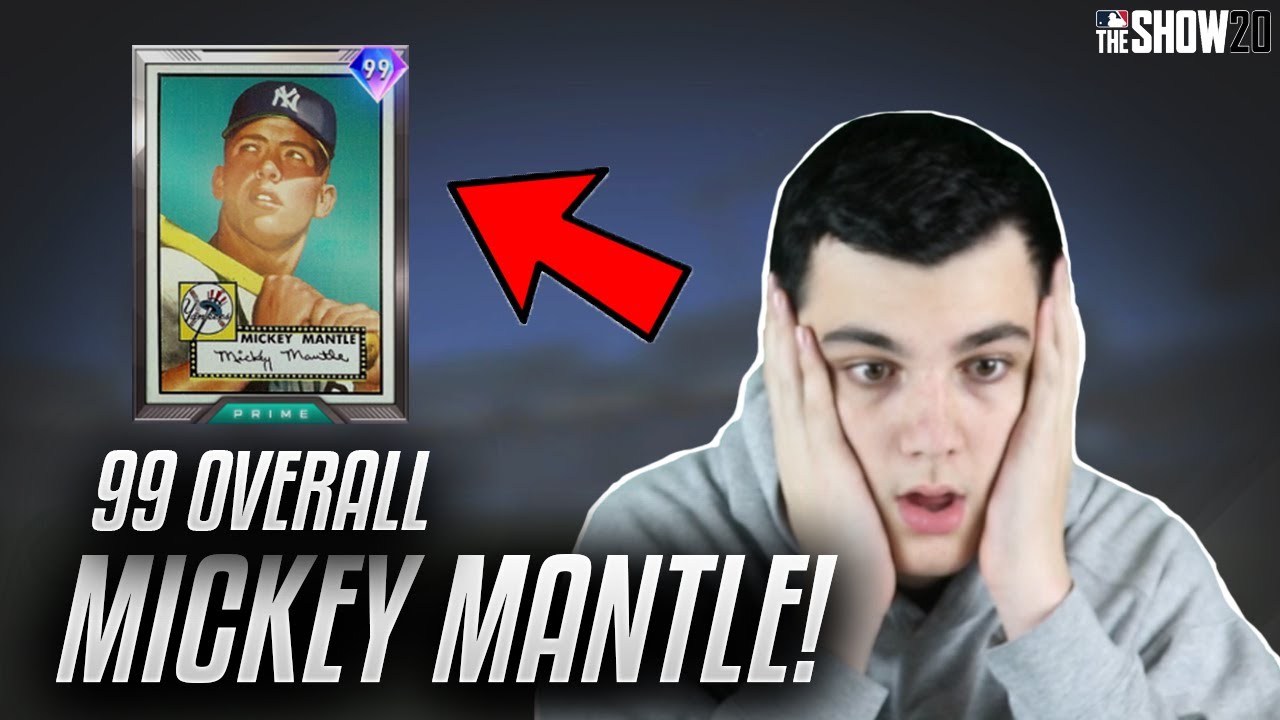 99 Mickey Mantle Debut! MLB The Show 20 Diamond Dynasty