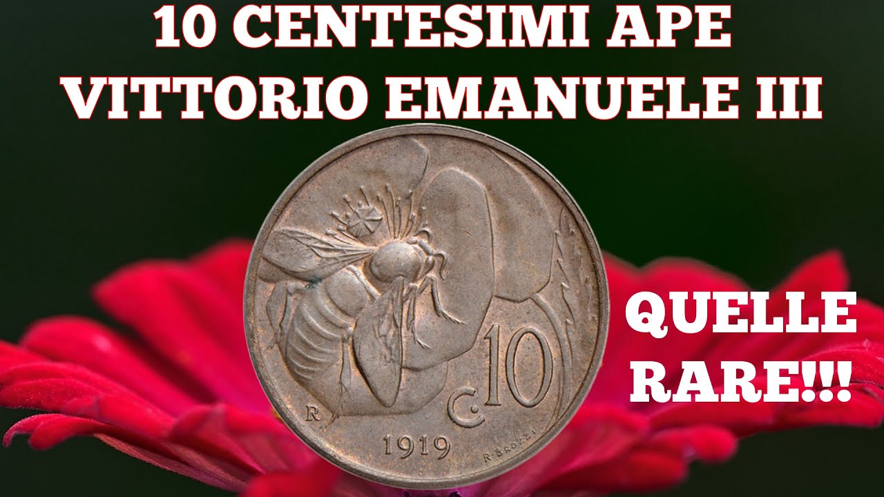 10 CENTESIMI APE - VITTORIO EMANUELE III - QUELLE RARE!!!