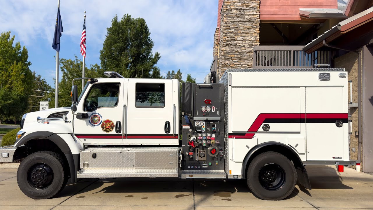 Type 3 wildland engine from the Oregon State Fire Marshal