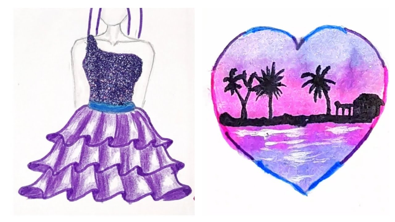 Quick Canvas Painting & Art Tips for Beginners! Try Glitter Costume Painting! 🎨✨ #ArtTips #Canvas