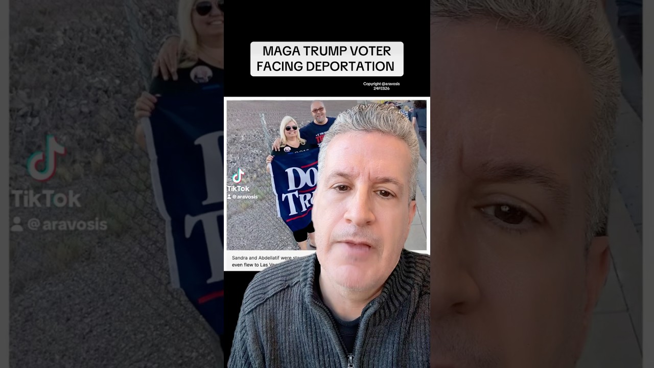 MAGA Trump voter faces deportation after he supported Trump&rsquo;s draconian immigration policies.