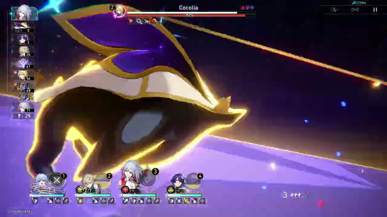 [Honkai Star Rail] E0S0 Robin NEW FUA Team 0-Cycle Cocolia