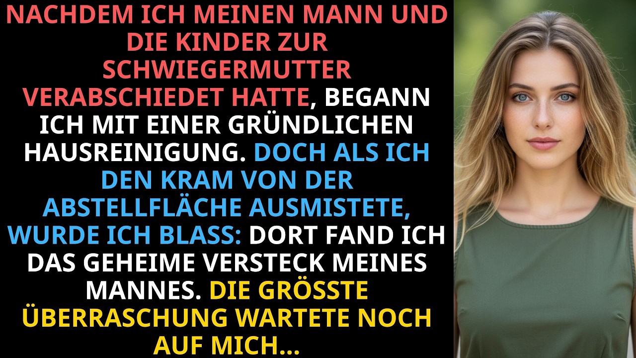 Beim Hausputz entdeckte ich das geheime Versteck meines Mannes. Doch dann kam der wahre Schock…