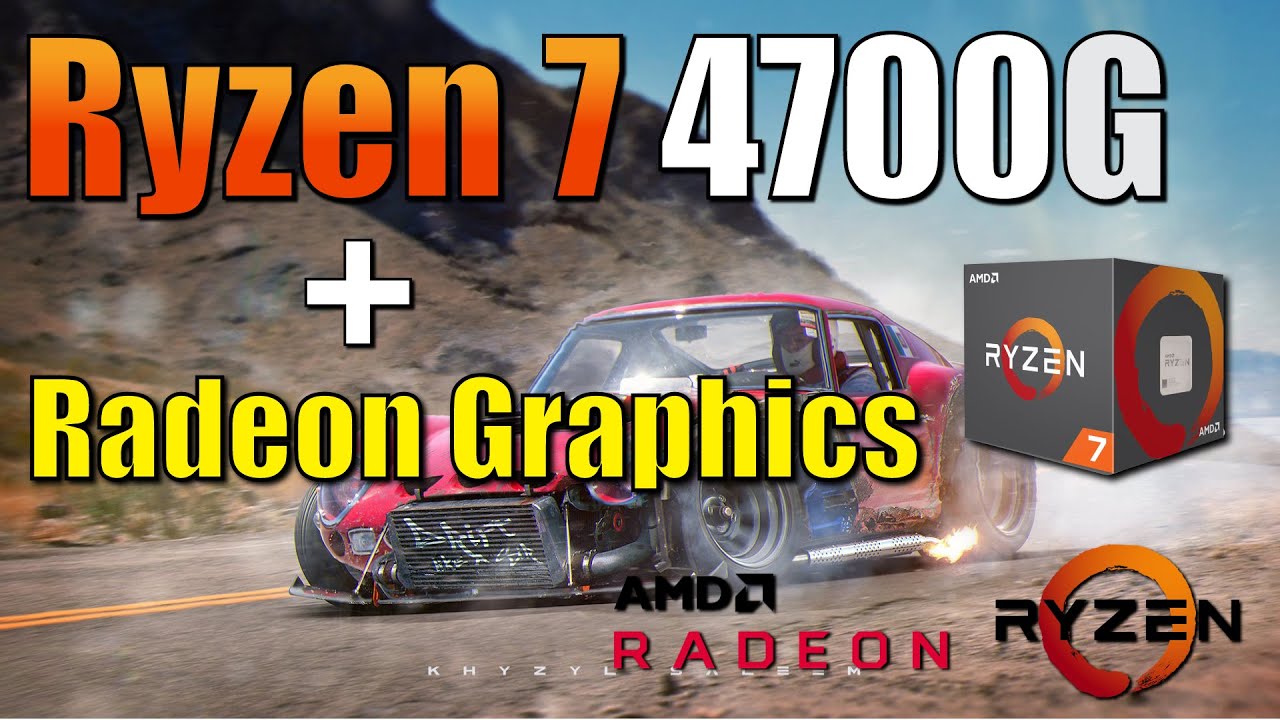 Ryzen 7 4700G with Radeon Graphics | Test in 9 Games, 1080p Gaming