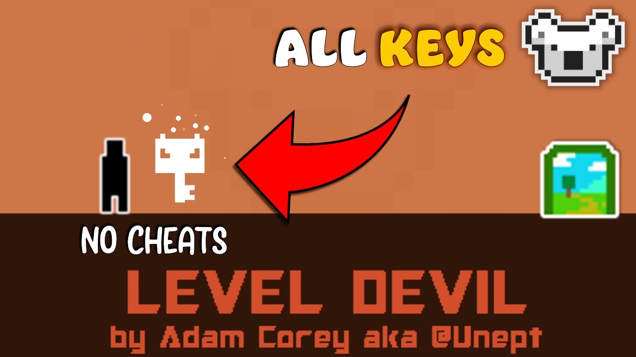 Level Devil - All Key Locations (No Cheats)