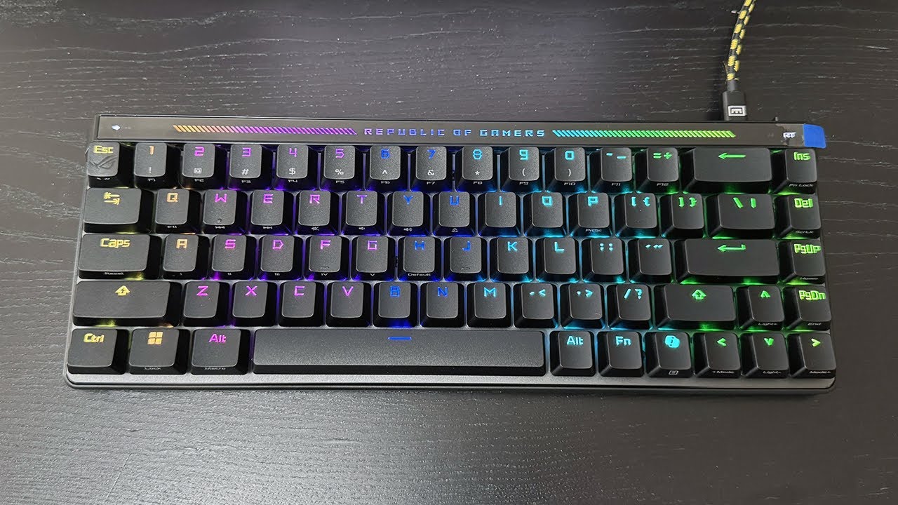 Обзор клавиатуры ROG Falchion Ace HFX
