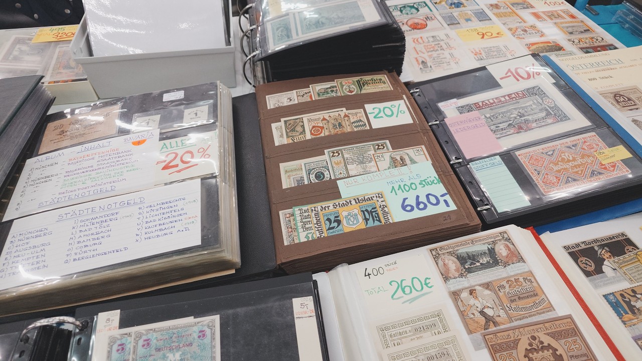 Ярмарка коллекционеров Numismata Munich 2026 в Германии - Нотгельды