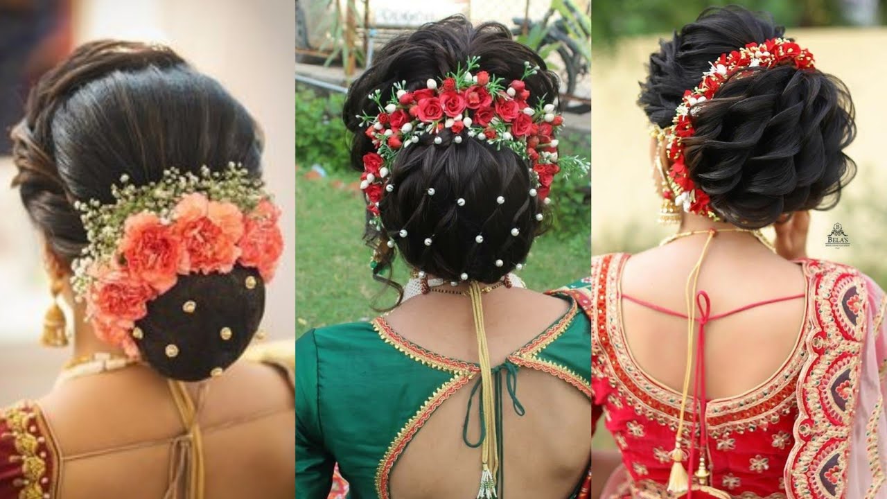 Latest Bridal Bun Hairstyle//Bride Hairstyle//दुल्हन जुड़ा hairstyle//Trendz By PSP