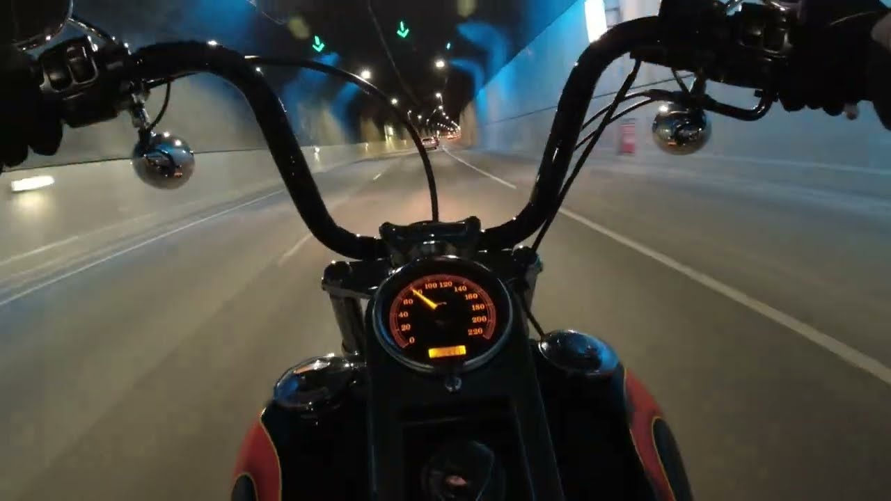 Покатушки на Harley-Davidson Softail