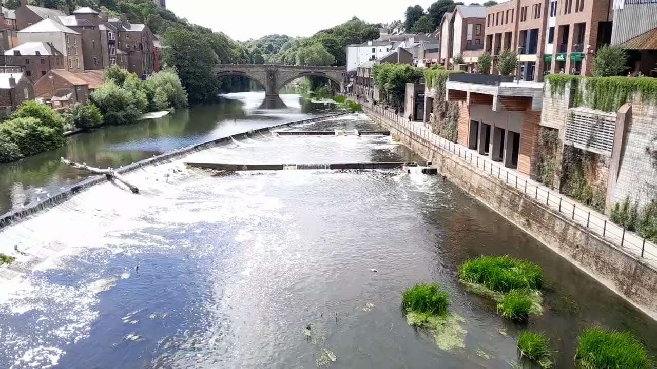 Durham City Centre Weir Fish Pass River Wear