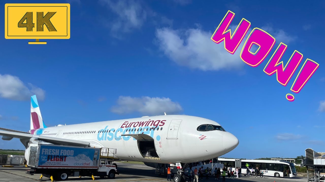 Eurowings Discover Frankfurt-Punta Cana A330-200 03.04.2023