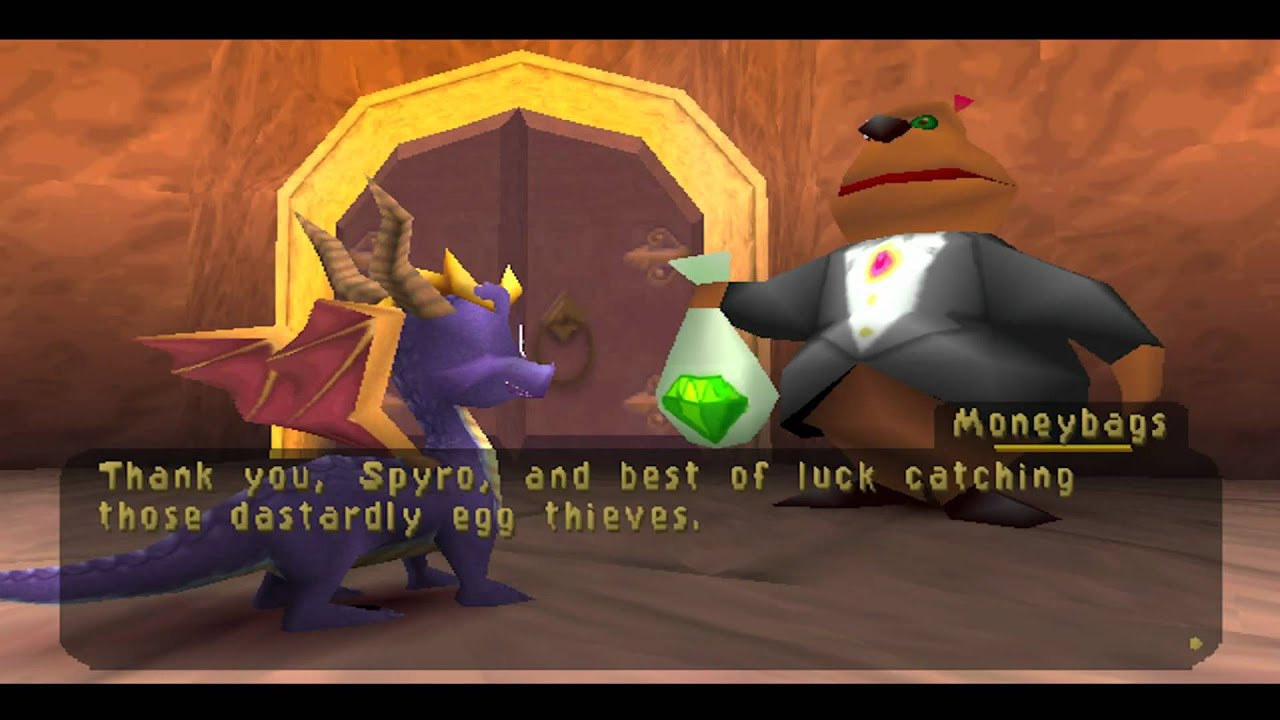 Spyro 3: Year of the Dragon (PS1) walkthrough - Molten Crater