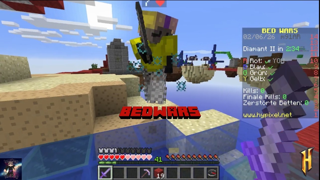 Ich sterbe die dümmsten Tode in Bedwars… 💀😂 Bedwars Folge 97