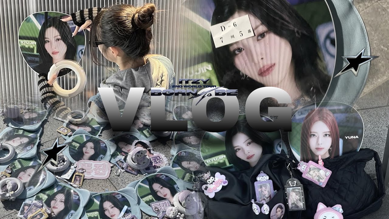 MIDZY Vlog ITZY 2ND WORLD TOUR BORN TO BE in JAPAN ✮ itzyと出会えて良かった ✮