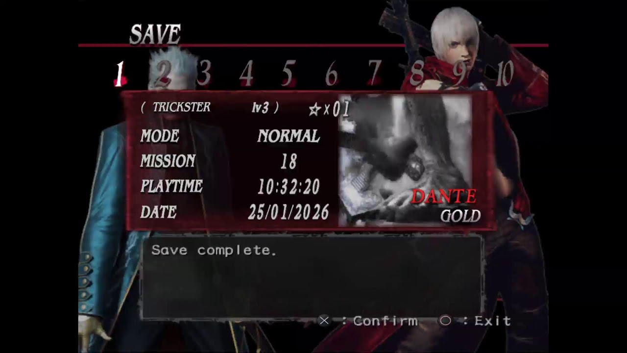 devil may cry 3 [speed run]