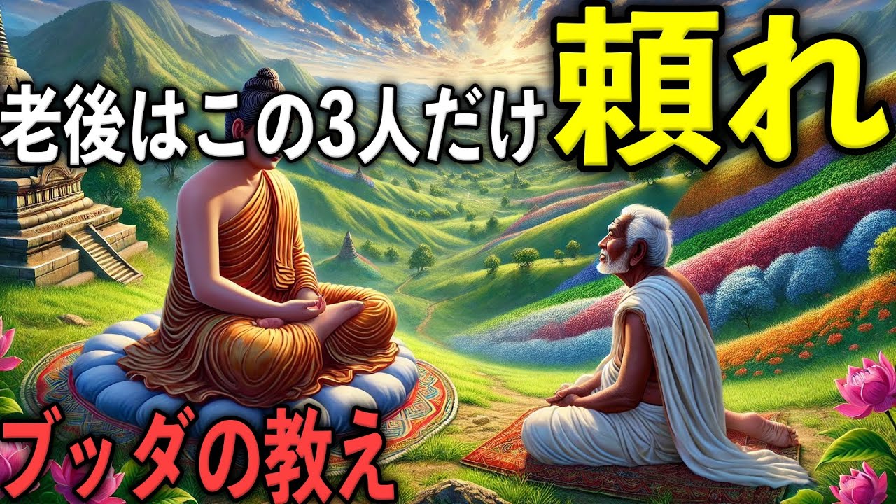 老後に頼れる人はたった3人しかいない！その“本当の理由”｜ブッダの教え