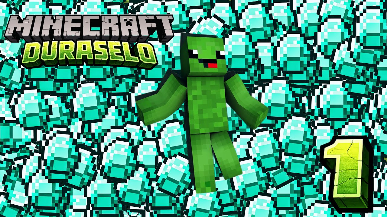 DURASELO REGELE DIAMANTELOR PE MINECRAFT