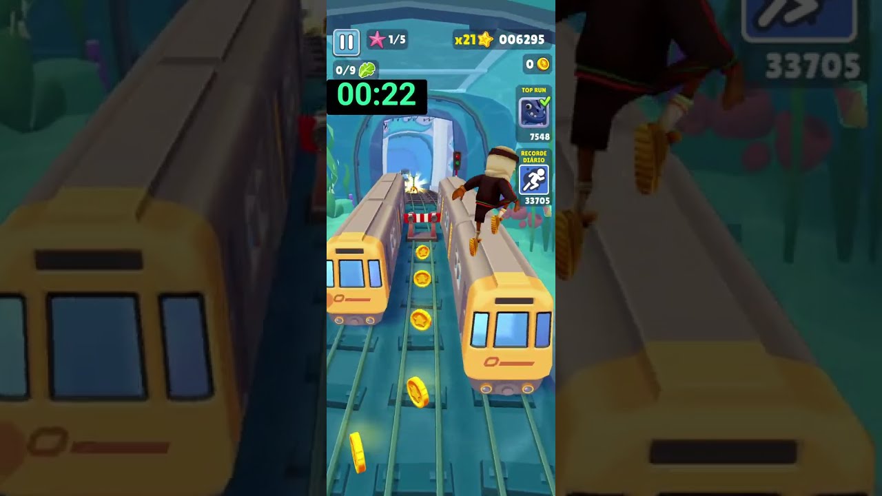 esse subway surfers atualizado e o pior tem muito delay eu prefiro a versão do naaag e a melhor