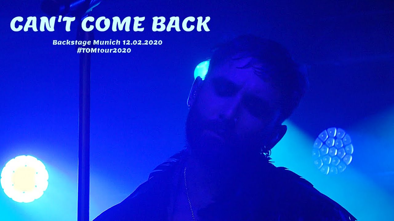 Conchita WURST - Can't Come Back #TOMtour2020 Backstage #Munich 12/02/2020