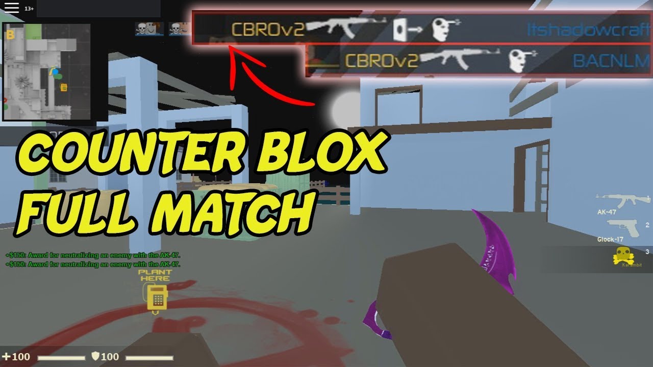 COUNTER BLOX FULL MATCH #1 | COUNTER BLOX