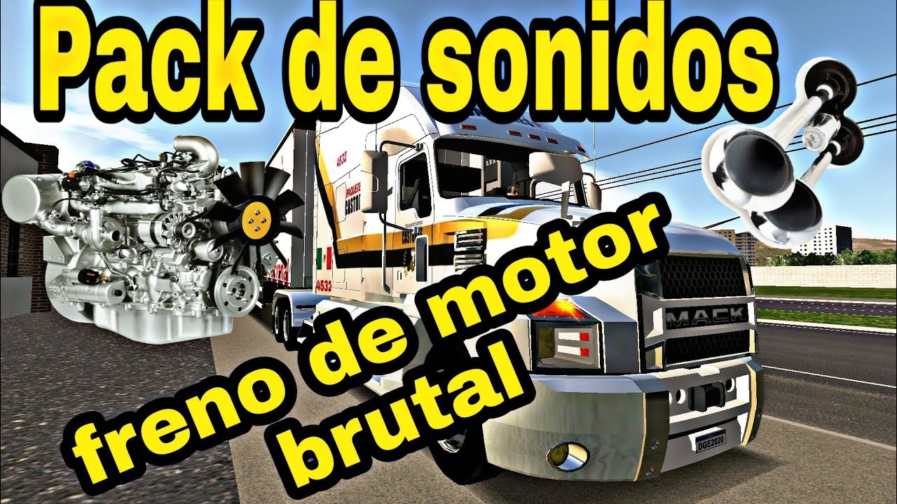 Sonidos reales para world truck drivin simulador //con freno de motor brutalll
