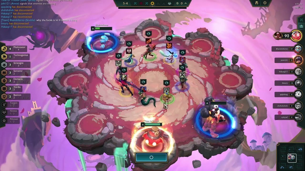 opponent sold his 100 power T-Hex ?!?!?!!?!?!?!?!? | TFT set 9