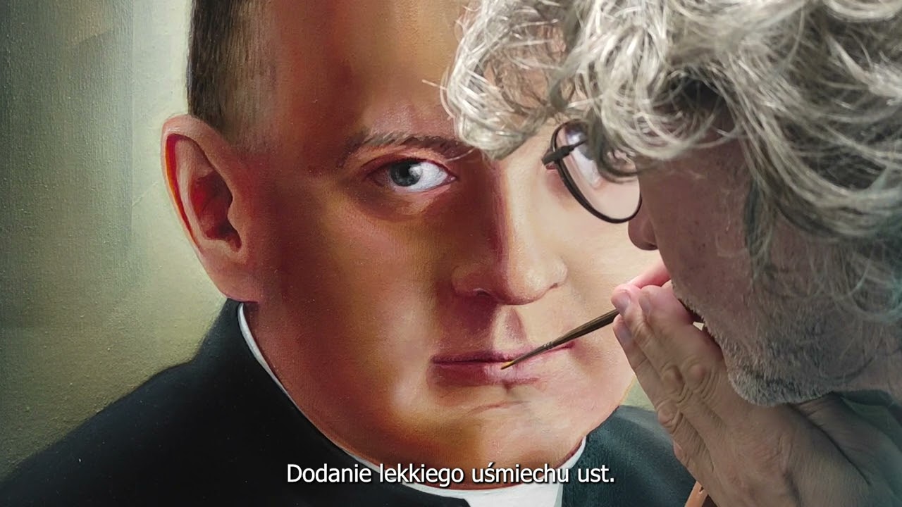 bł. ks. Stanisław Streich - portret beatyfikacyjny - Andrzej Karpiński `2025