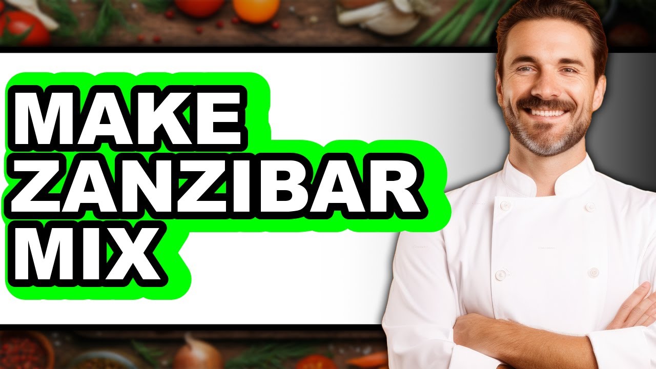 How to Make Zanzibar Mix 2025 (Only Way)