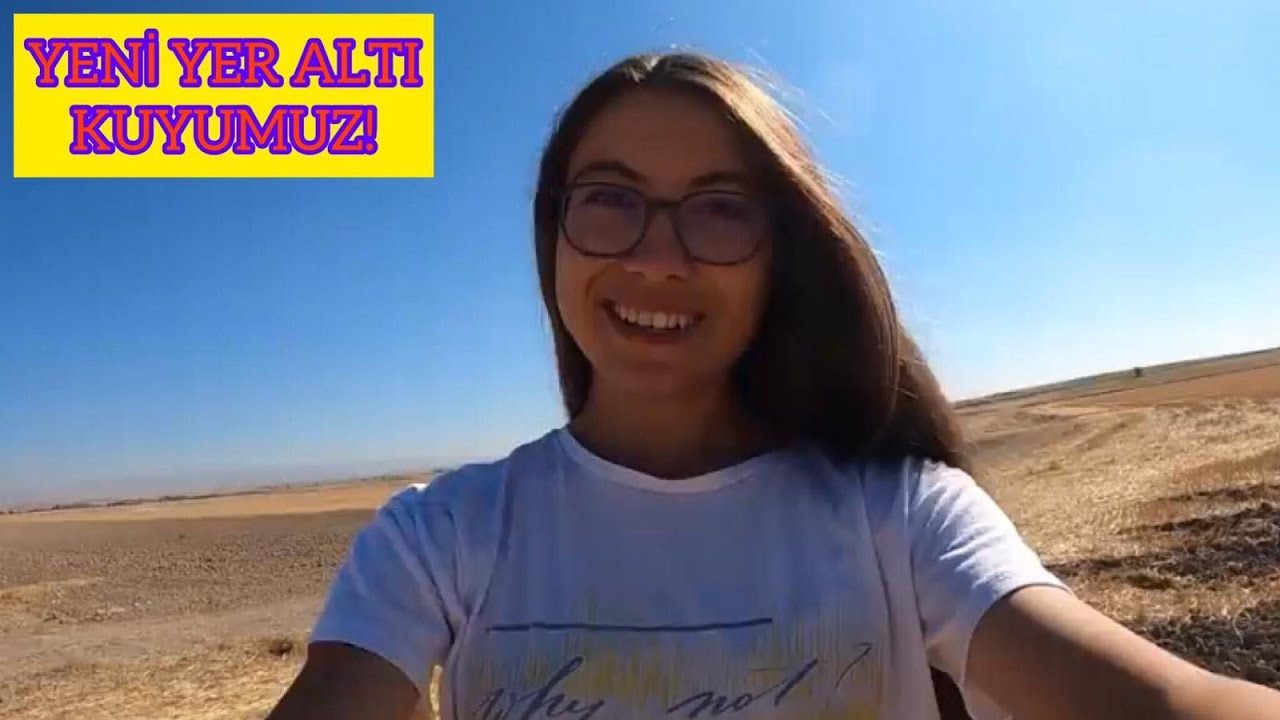 YENİ YER ALTI KUYUMUZ!