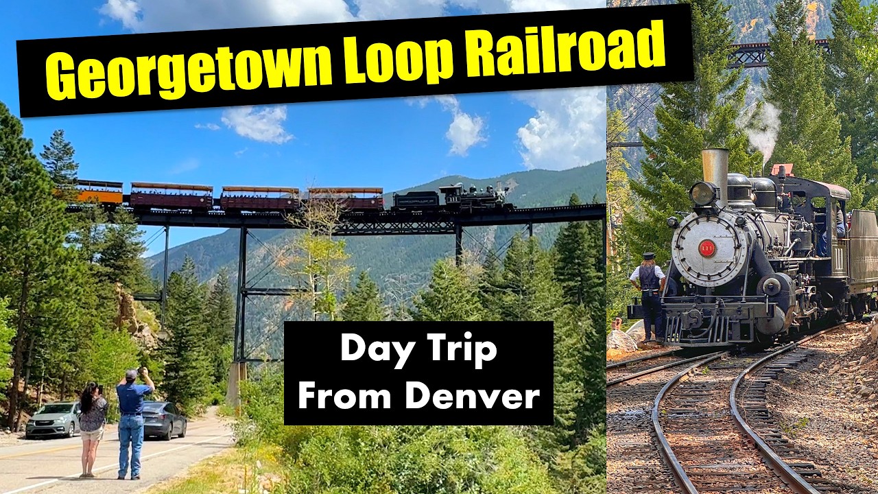 Опыт и обзор железной дороги Georgetown Loop Railroad (Колорадо) с Hyde