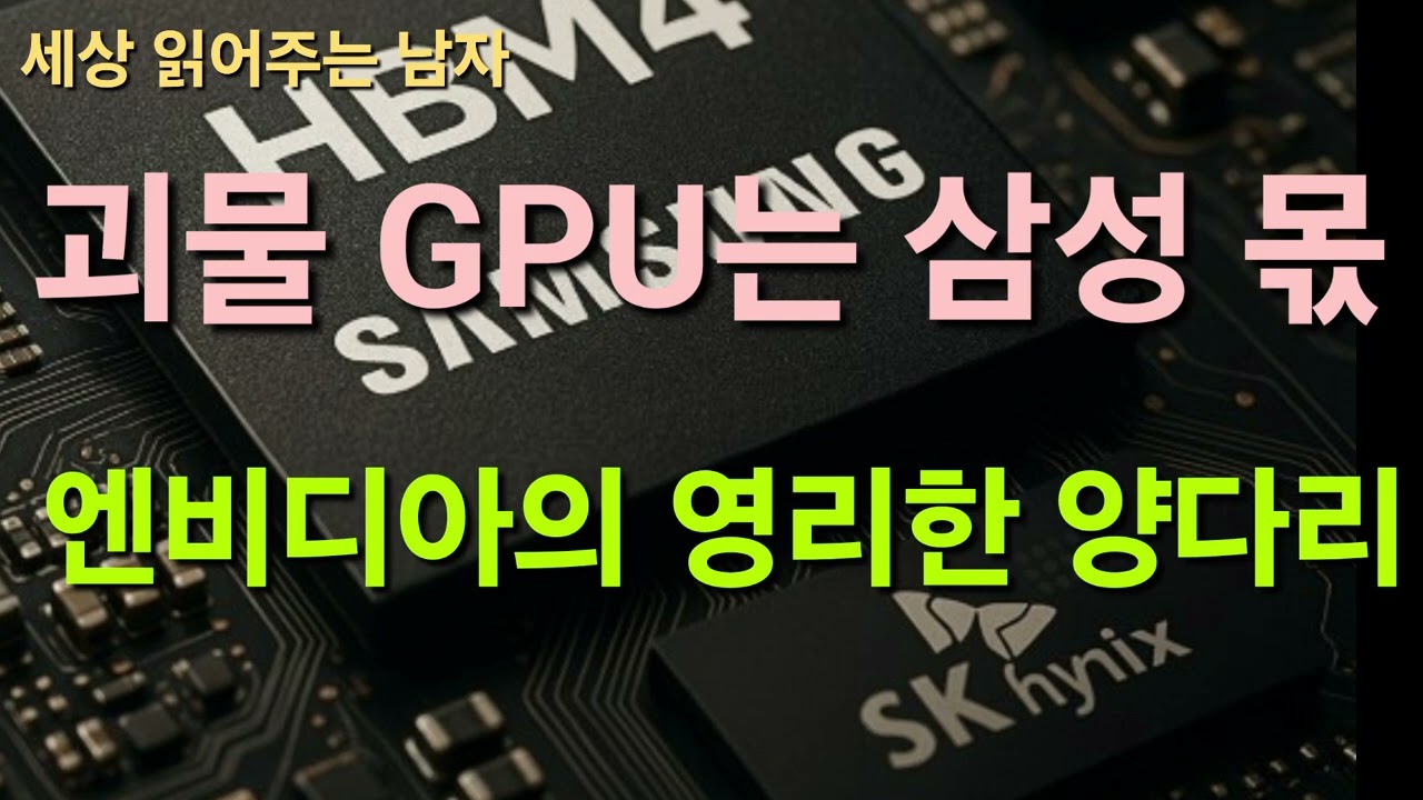 괴물 GPU는 삼성 몫, 나머진 하이닉스....엔비디아의 메모리 길들이기를 짚었습니다. 