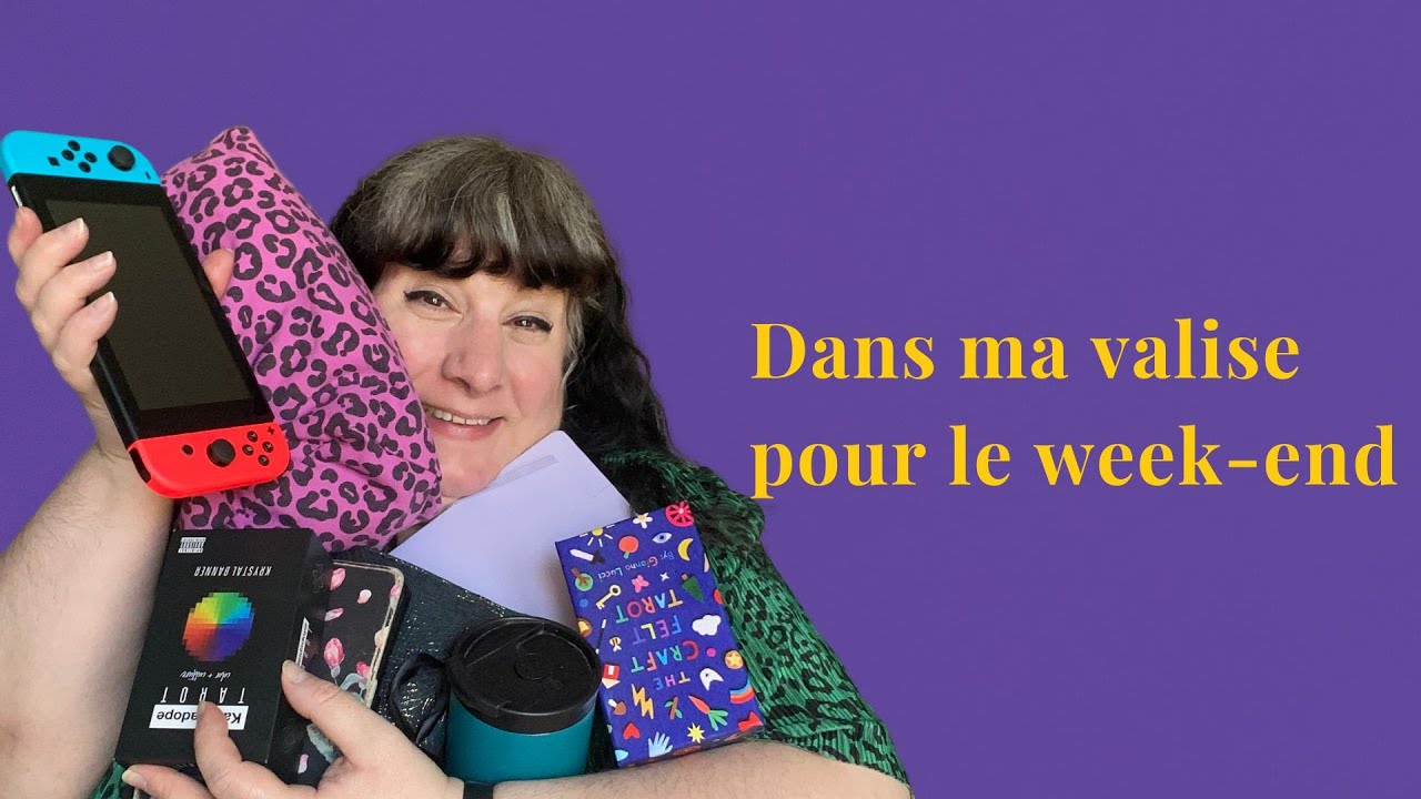 Ce que j'emmène pour en week-end entre cartomanciennes
