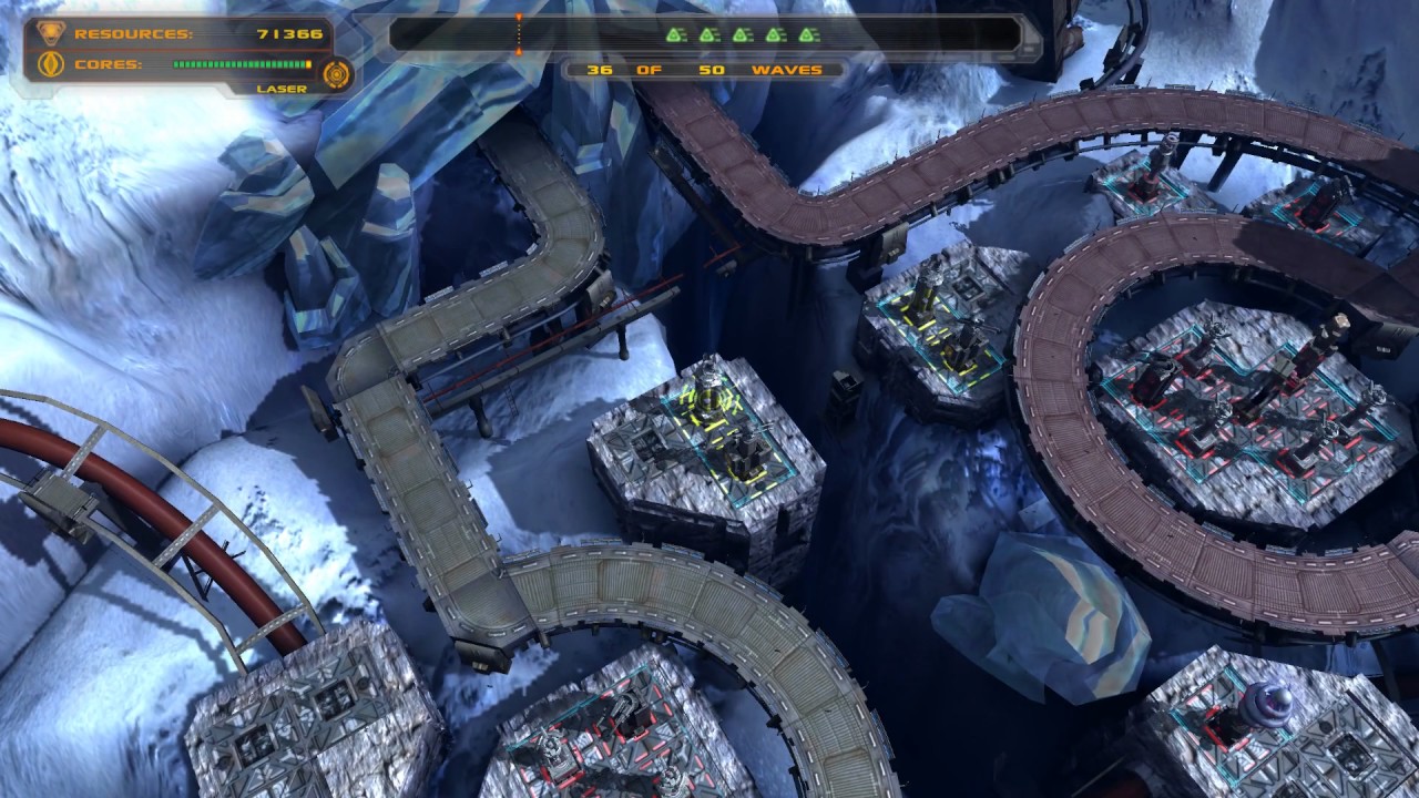Defense Grid - Mission 11 - Cold Storage - Adrenaline - Gold