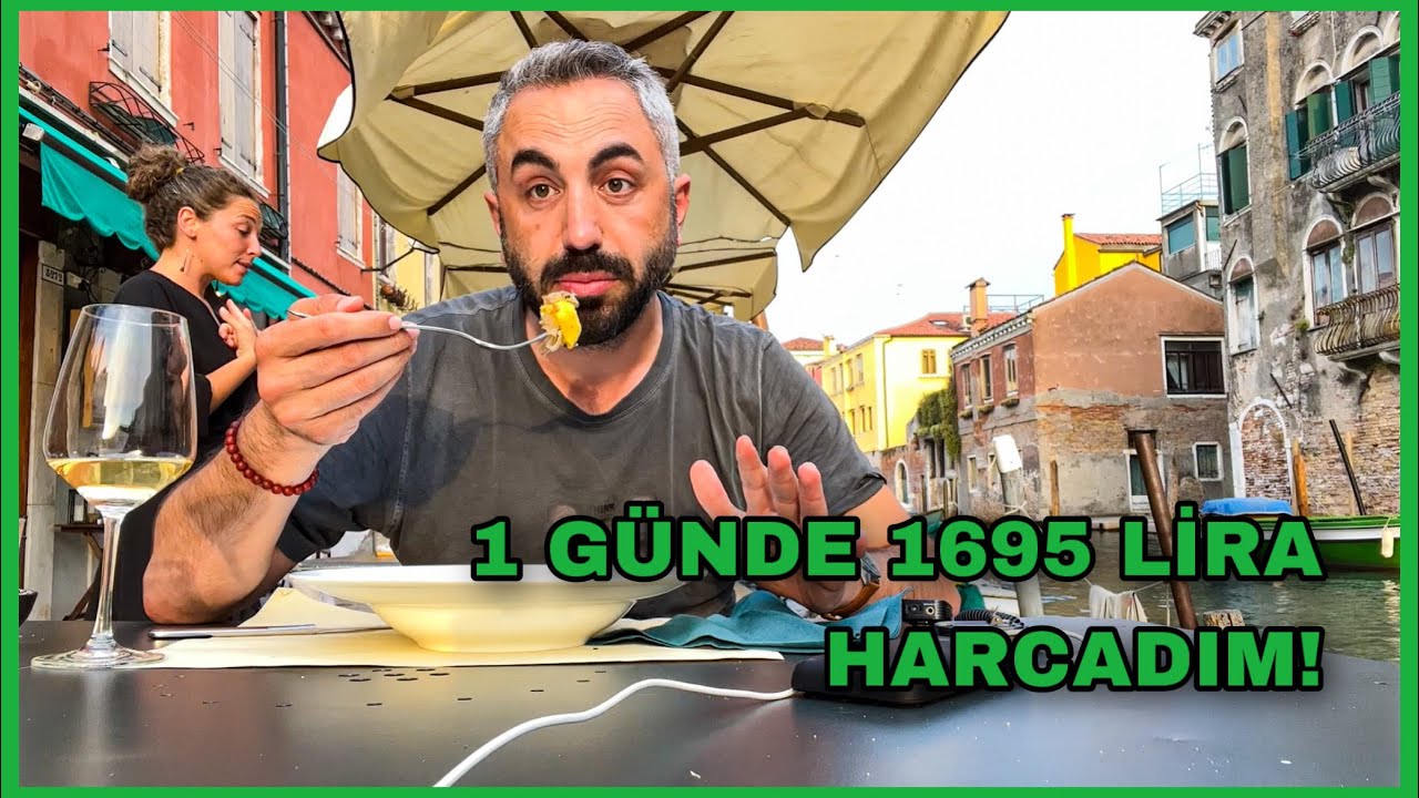 50 EUROYA VENEDİK'TE NE YEDİM? | VENEDİK TURU