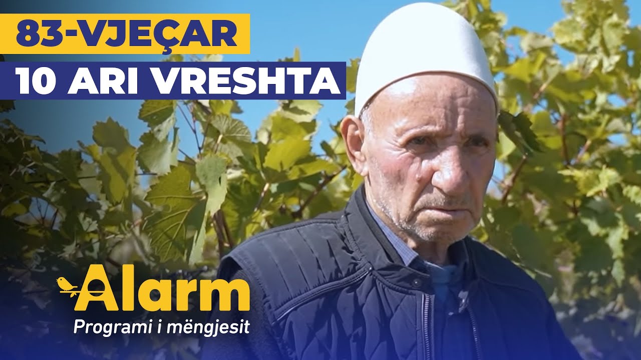 83-vjeçari nga Rahoveci, i cili kujdeset për 10 ari vreshta