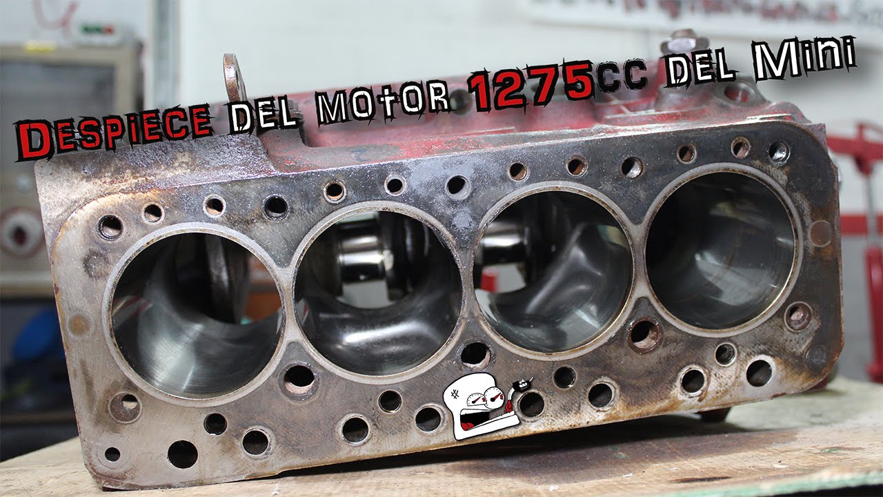 Restauración del Mini #11 - Despiece completo del motor 1275cc OHV | (En español)