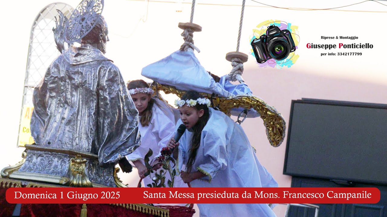 1 Giugno 2025 Santa Messa presieduta da Mons  Francesco Campanile