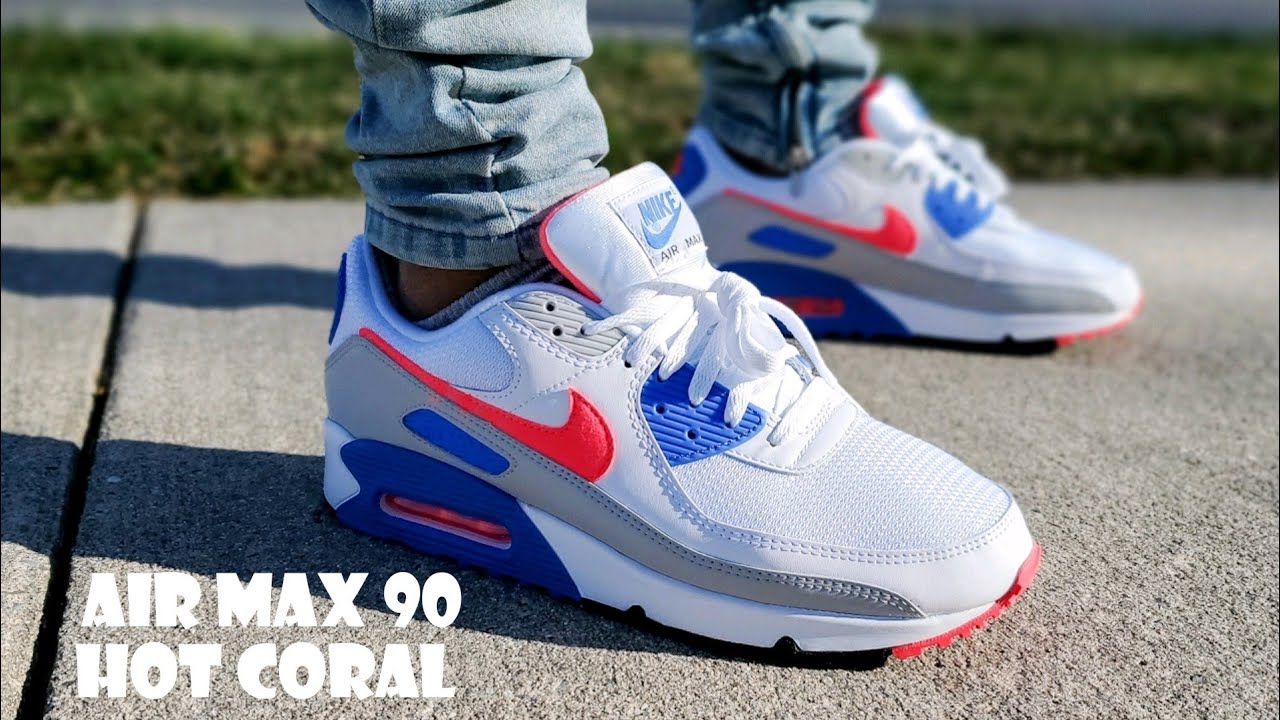 Air Max 90 Hot Coral 2021 Unboxing & On Feet