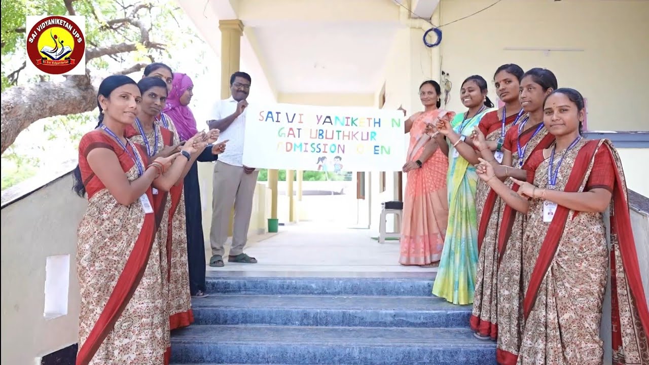 Sri Sai vidyanikethan (admissions are open)#school #saividyanikethan #gattubuthkur
