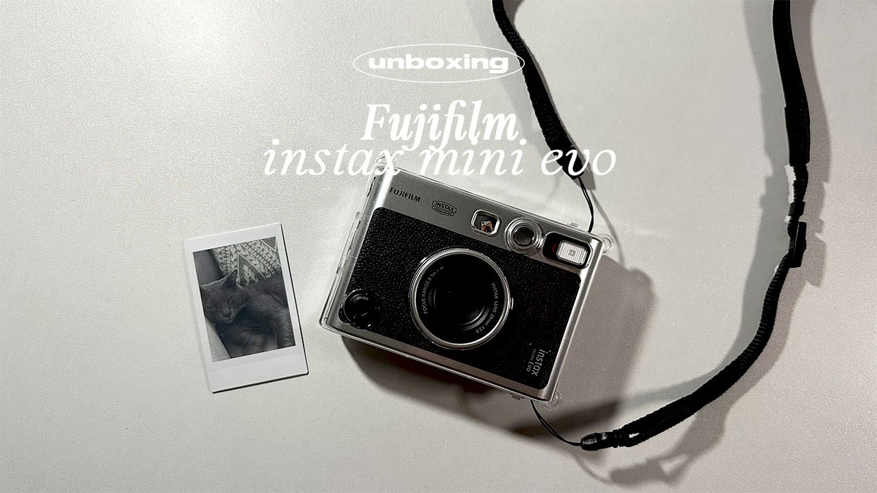 fujifilm instax mini evo unboxing + accessories 📷