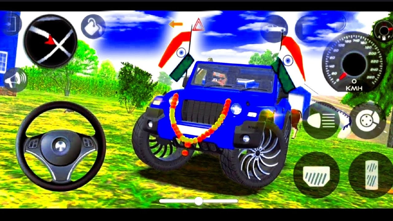 Modified Mahindra Thar😈Games:Indian Blue Thar (Gadi Wala Games) Car Game Android Game - #2026