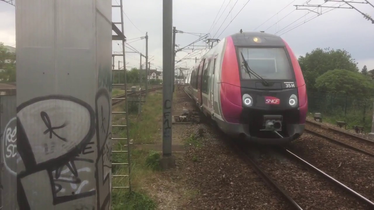 [100ème vidéo] Gare de Saint-Ouen-l'Aumône - Transilien H et J, RER C