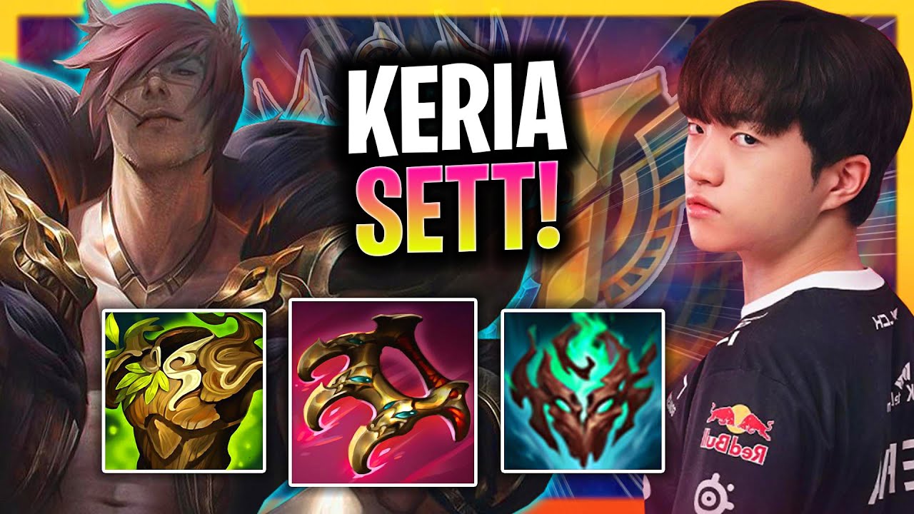 KERIA TESTING SETT SUPPORT! | T1 Keria Plays Sett Support vs Nautilus!  Season 2024
