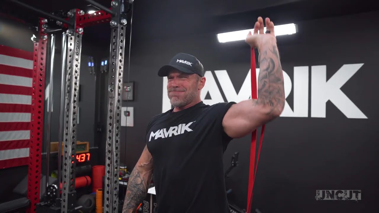 James Grage Workout: SHOULDERS with Resistance Bands | Raw & Uncut | Day 16
