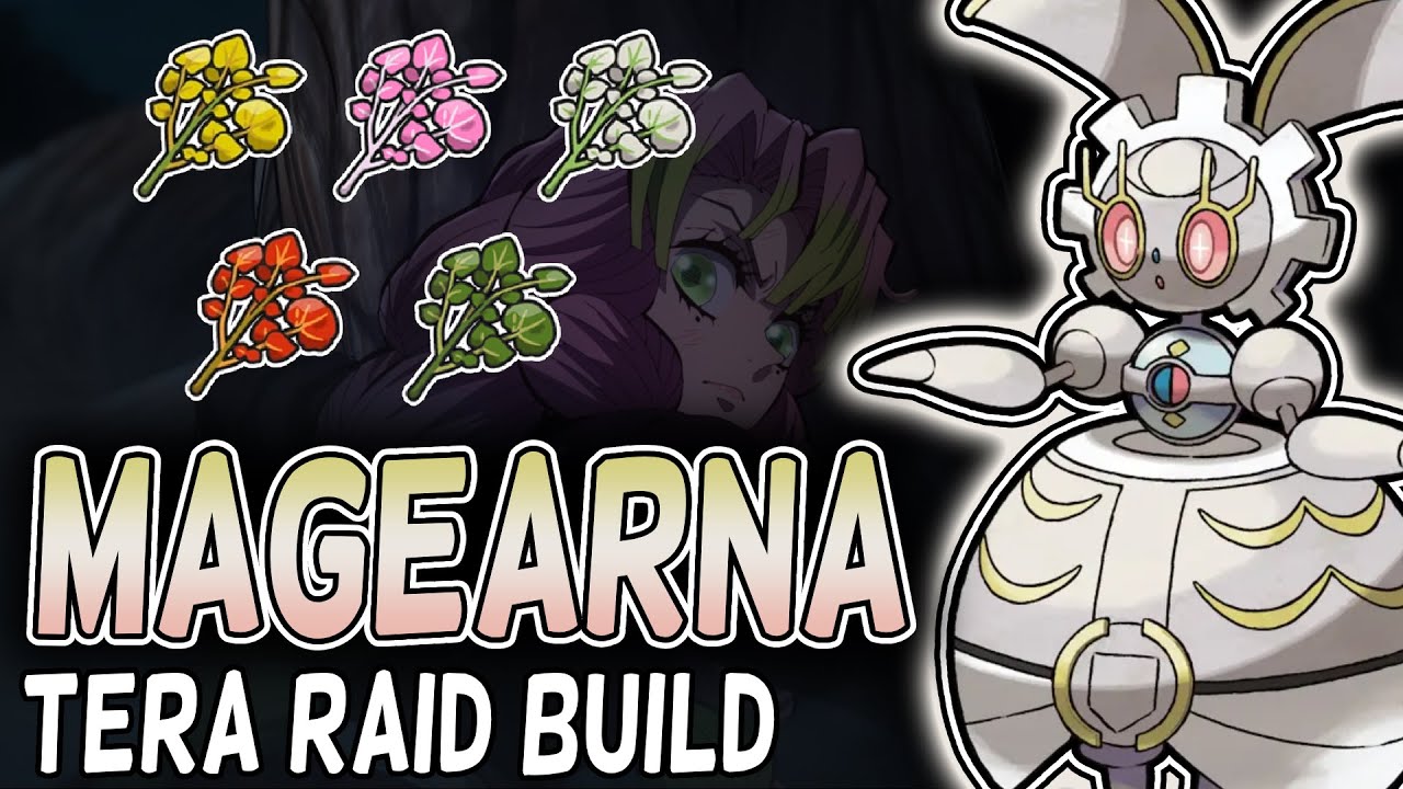 BEST Magearna (steel) Build For Raids In Pokemon Scarlet And Violet