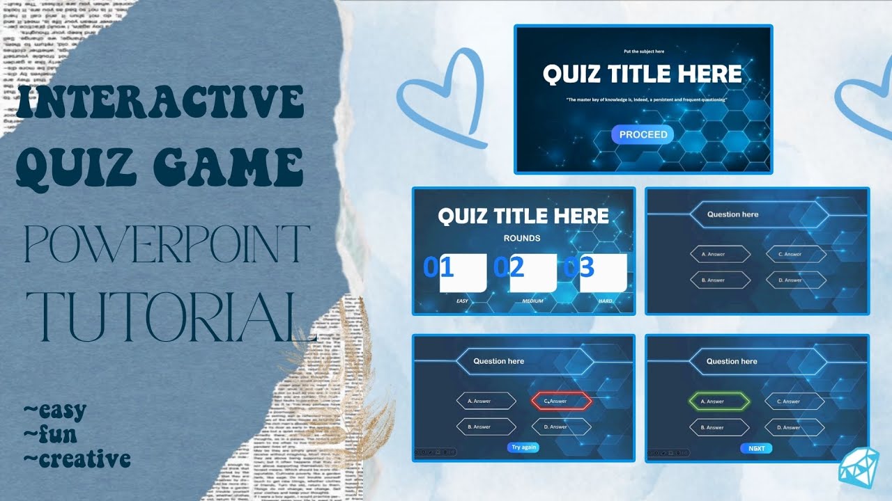 POWERPOINT TUTORIAL || INTERACTIVE QUIZ 📚